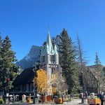 美しいバンフの街並み