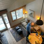 ロッジ風のホテルに宿泊